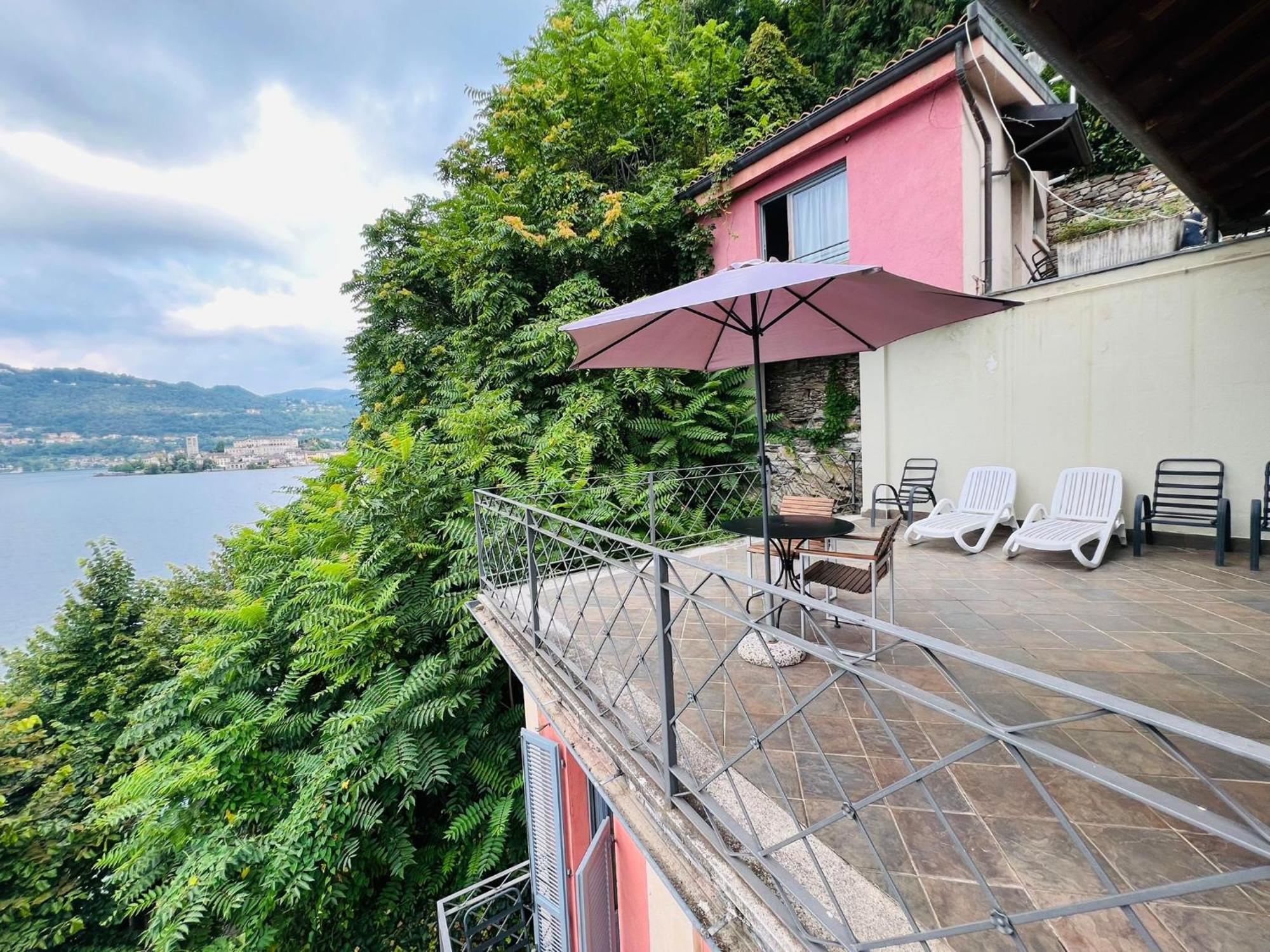 Casa Sul Lago Orta Orta San Giulio Kültér fotó